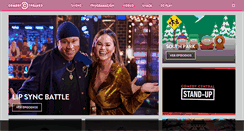 Desktop Screenshot of comedycentral.la