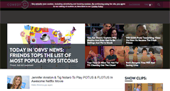 Desktop Screenshot of comedycentral.co.uk