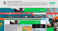 Desktop Screenshot of comedycentral.nl